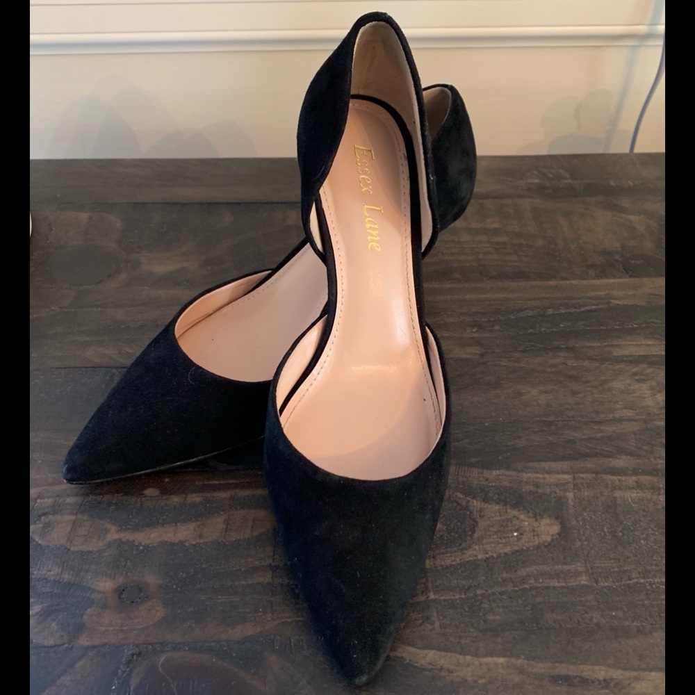 Black Suede Heels
